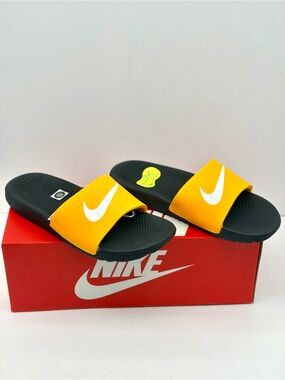 Nike  Slide Sandals LASER ORANGE/WHITE-BLACK